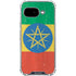 Ethiopia Flag Distressed Google Pixel 9a Clear Case